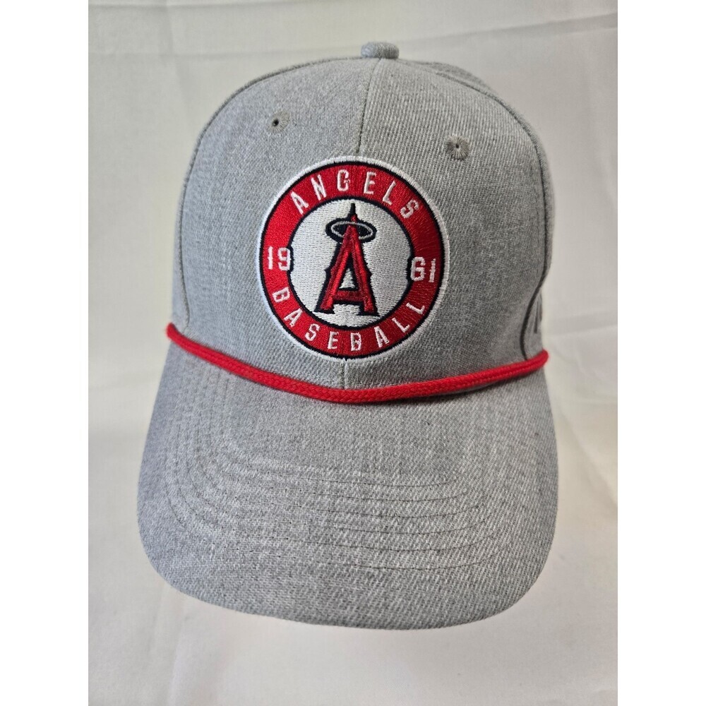 Los Angeles Angels Hat Red Snapback MLB Baseball Cap Sixth Man Youtheory Used